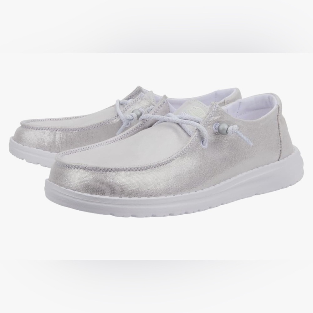 NWT Hey Dude Wendy, Silver